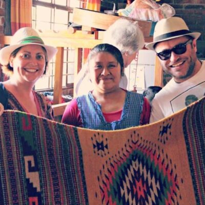 Helping the village women of Oaxaca