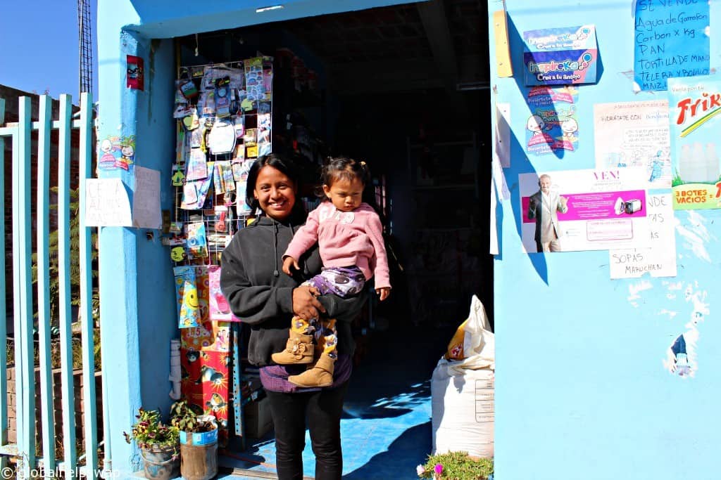 Helping the village women of Oaxaca