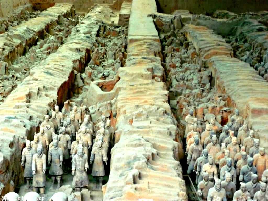 Visiting the Terracotta Army in Xian, China