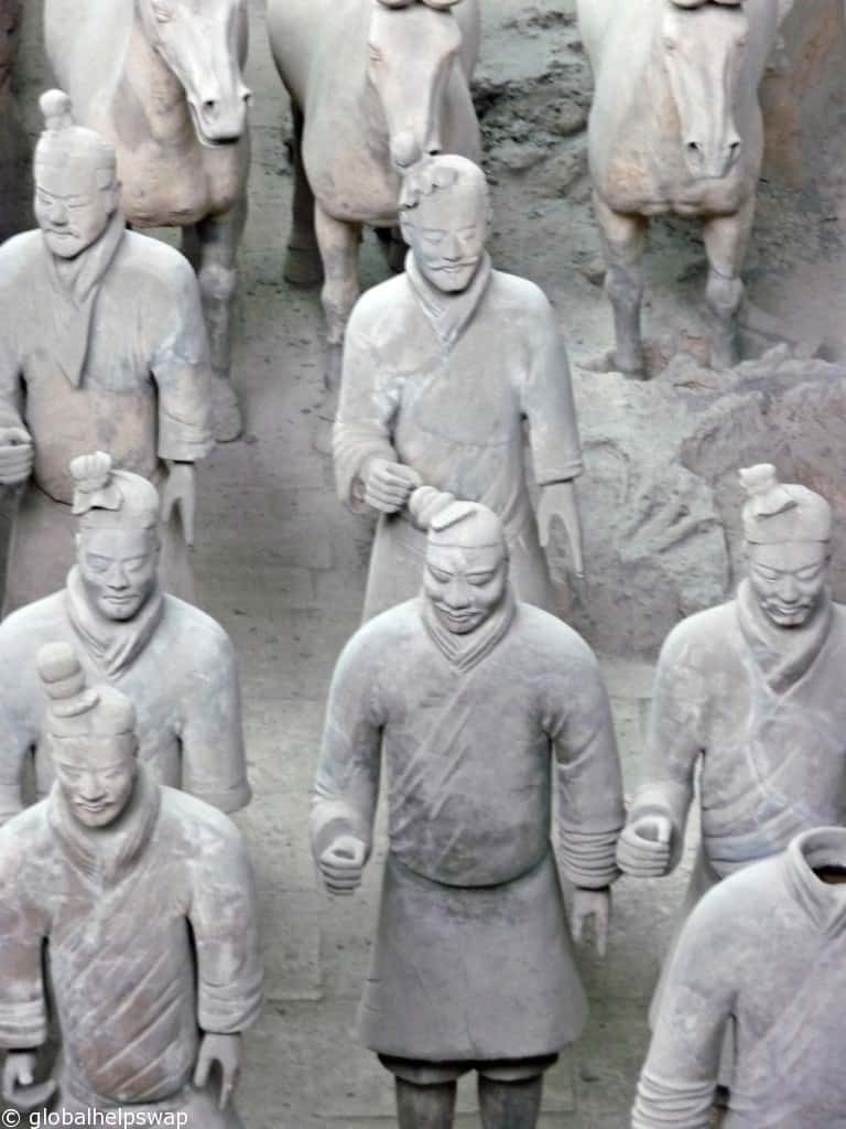 Visiting the Terracotta Army in Xian, China