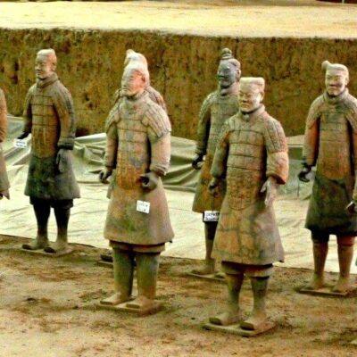 Visiting the Terracotta Army in Xian, China