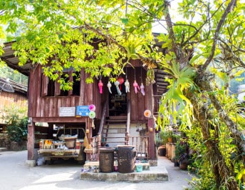 Sleeping in a homestay in Thailand