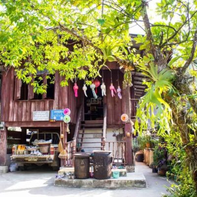 Sleeping in a homestay in Thailand