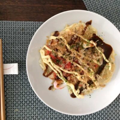 Okonomiyaki Recipe (Japanese Pancake)