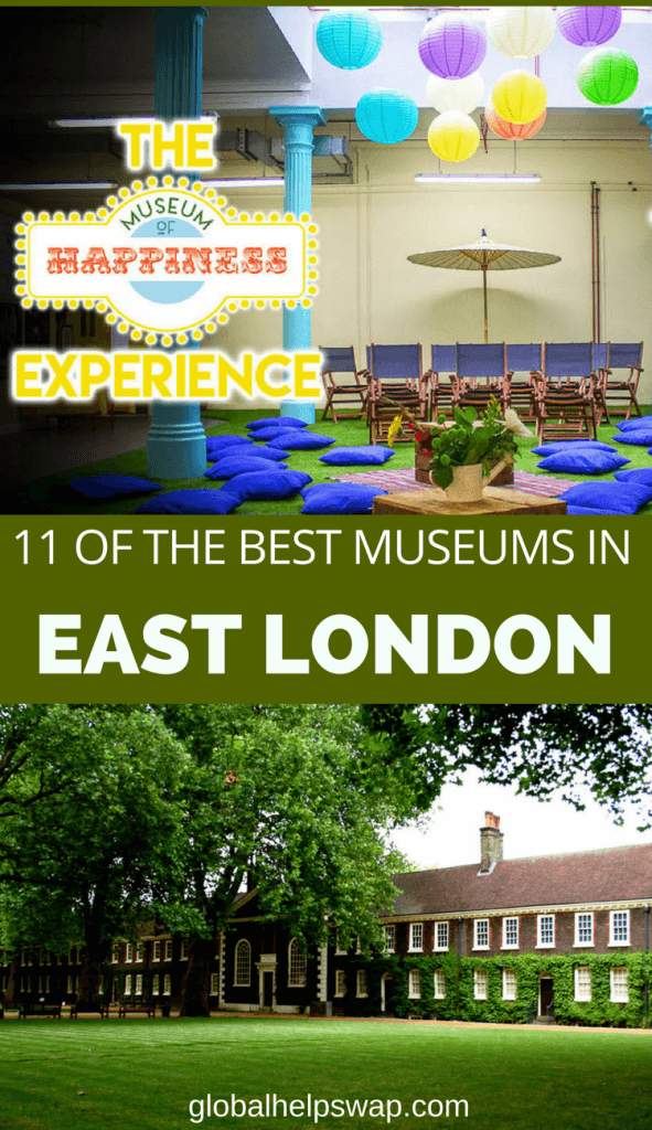 Check out our favourite museums in East London, England. From the museum of childhood to the museum of happiness there is a museum for everyone. With most of them free you have no excuse not to get your culture fix.