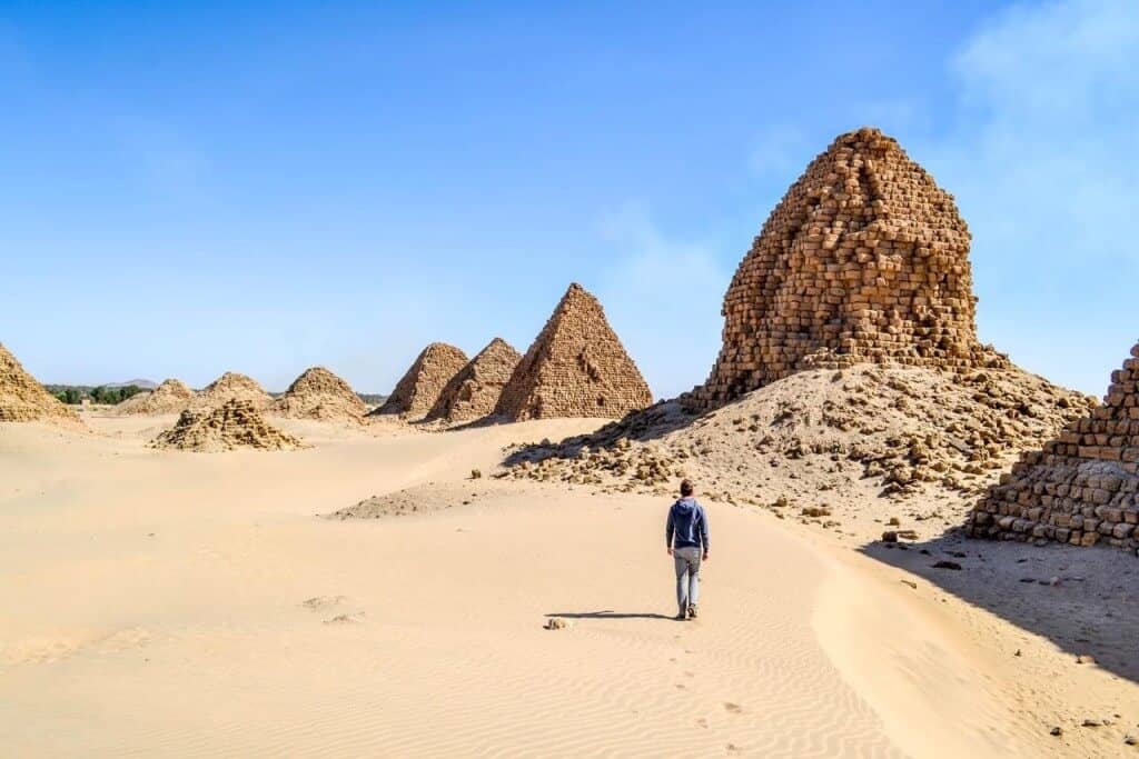 Pyramids of Sudan, Africa