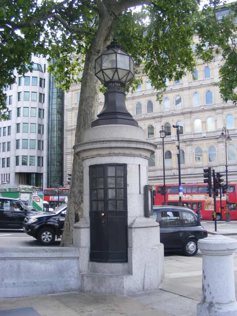 Britain's Smallest Police Station, Trafalgar Square