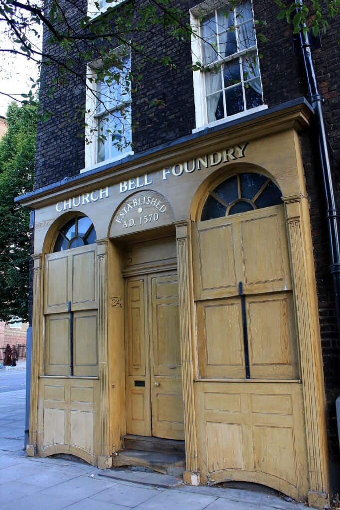 The Whitechapel Bell Foundry, Aldgate East