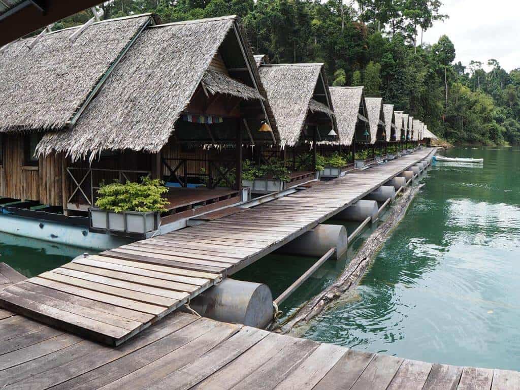 Praiwan Raft House Khao Sok Park, Thailand