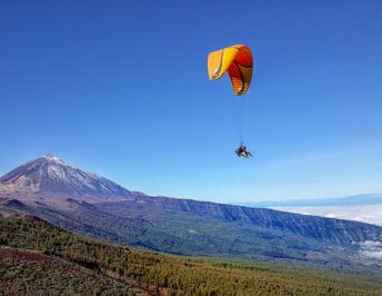 Paragliding in Teide National Park