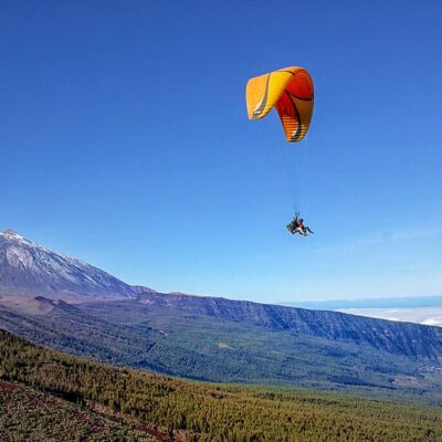 Paragliding in Teide National Park