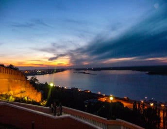 The Volga River, Nizhny Novgorod, Russia