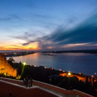 The Volga River, Nizhny Novgorod, Russia