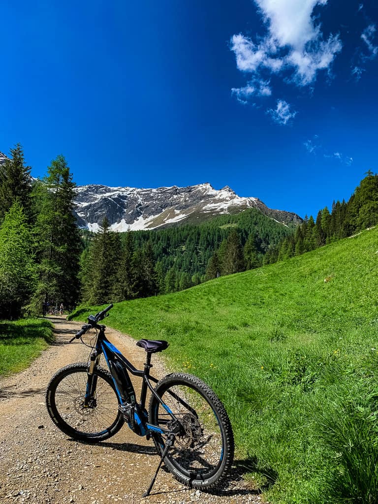 Mountain Biking the Malga Campo in Trentino