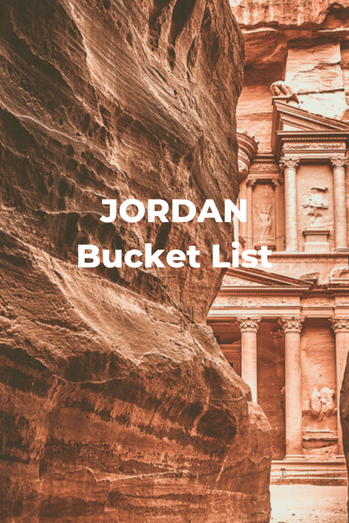 Jordan Bucket List