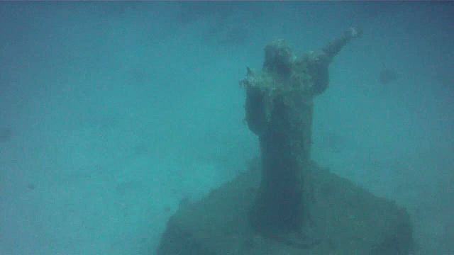 Imperial Eagle and Statue Of Christ